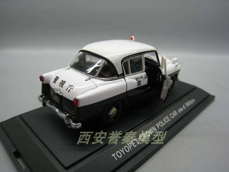 1/43 TOYOPET Корона полицейские машины игрушка сплав классические Литые металлические модельные игрушки автомобиль для коллекции