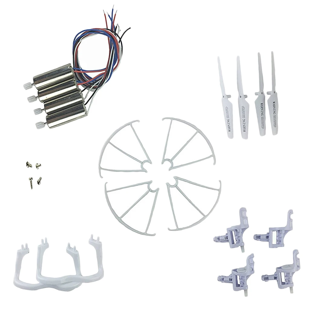 Set Of 18Pcs Quadcopter Motors Spare Part Set RC Motor Base For Syma X5 X5C