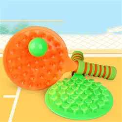 Детская забавная спортивная игрушка на присоске, катапульта, двухсторонние теннисные мячи, ракетка Tenis Infantil, аксессуары для занятий