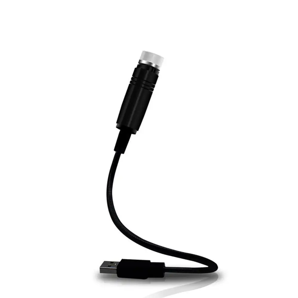 USB светодиодный лазерный проектор на крышу ночник для автомобилей и домашнего