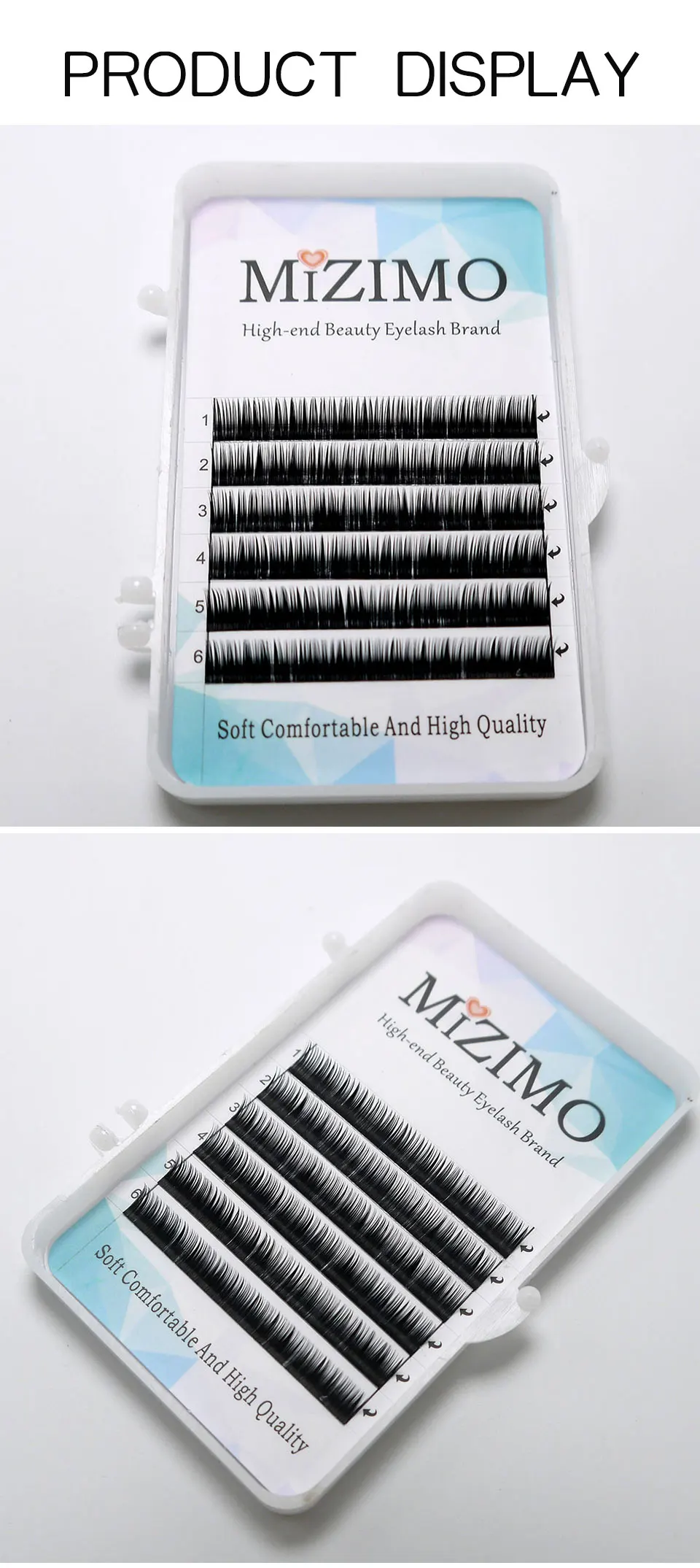MIZIMO Unteren Wimpern волос для наращивания с изгибом B curl 6 7 мм für Unter Falschen Wimpern Verlängerung Individuelle Professionelle Verwenden Нур