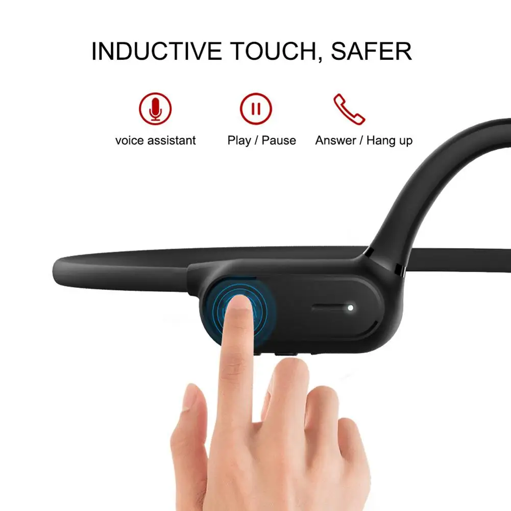 Спортивная bluetooth-гарнитура костной проводимости беспроводные гарнитуры для OPENEAR Solo модель водонепроницаемый 6D стерео Bluetooth наушники