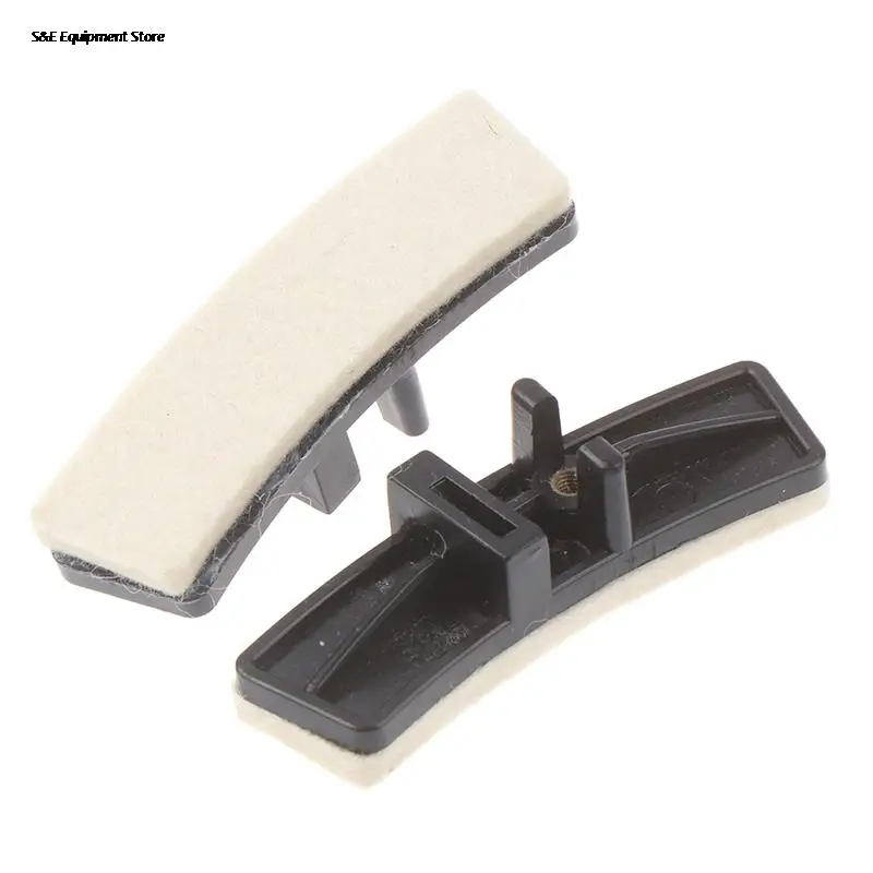 2Pcs Exercise Bike Brake Pads Hairy Pad Spinning Bikes Replacement Parts Fitness Bicycle Accessories exercise bike brake pads