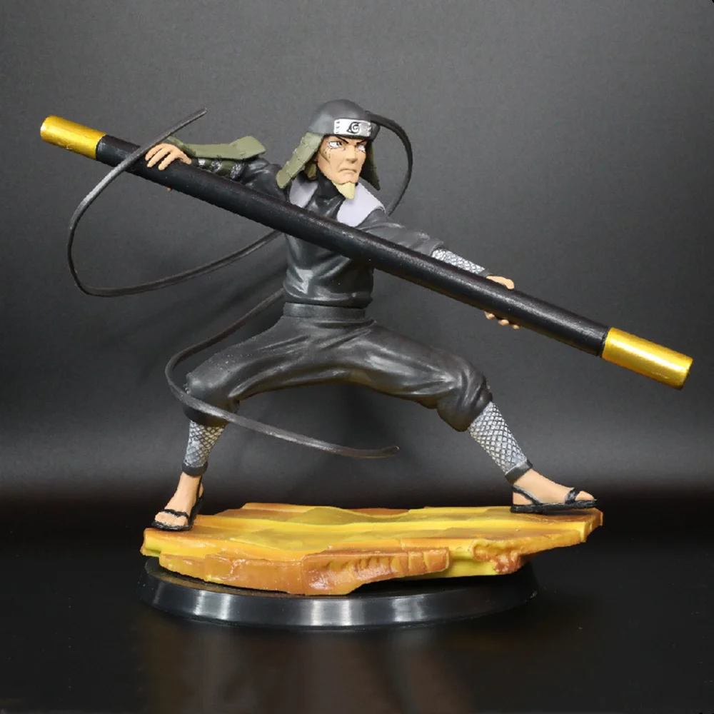 Naruto Sarutobi хайрайзен 46 Аниме фигурки шиппууден Наруто экшн фигурка игрушки для