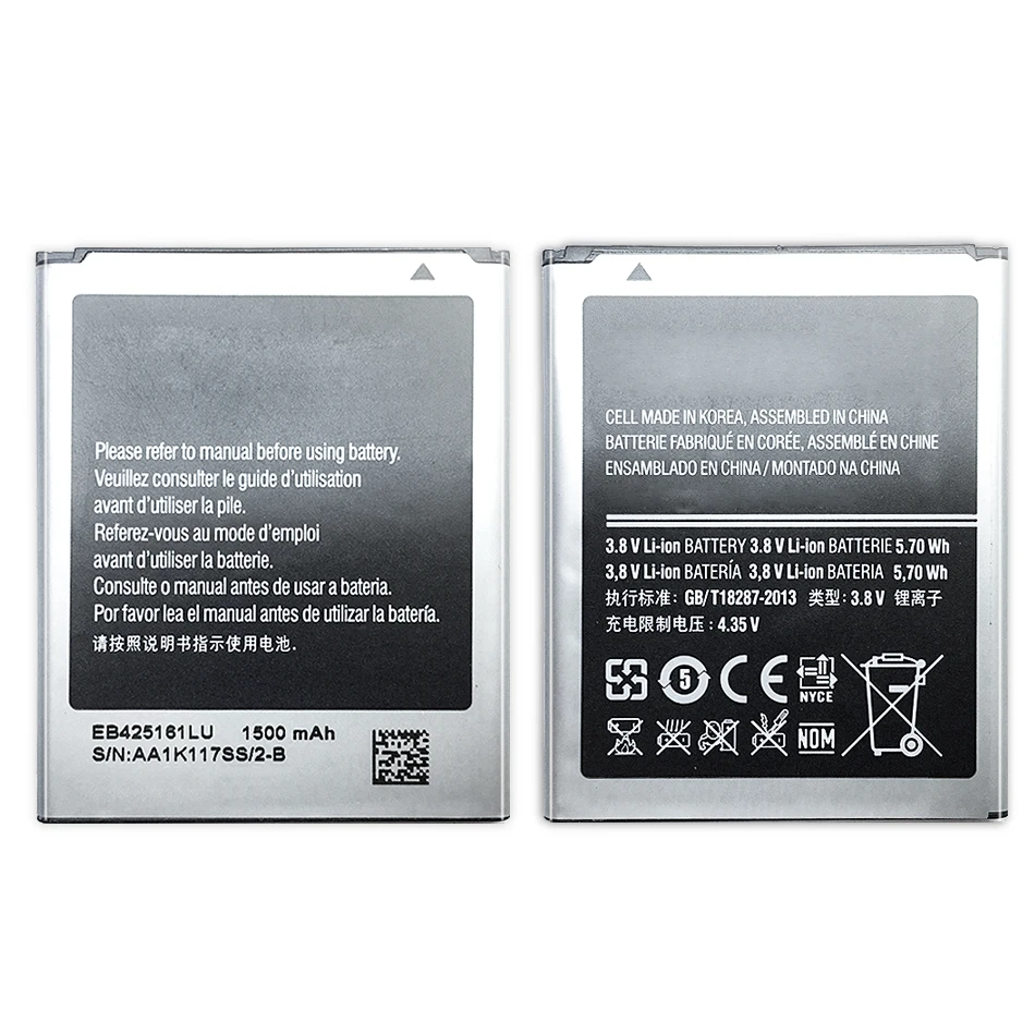 Аккумулятор для Samsung EB425161LU G530H SM G531H EB BJ120CBE BG530CBE BG530CBU BG531BBE EB494358VU EB535163LU