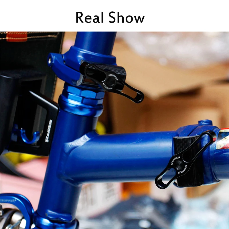 Aceoffix 1 pcs ultralight bicycle hinge lever for Brompton folding bike accessories aluminum 7075 hcl-2