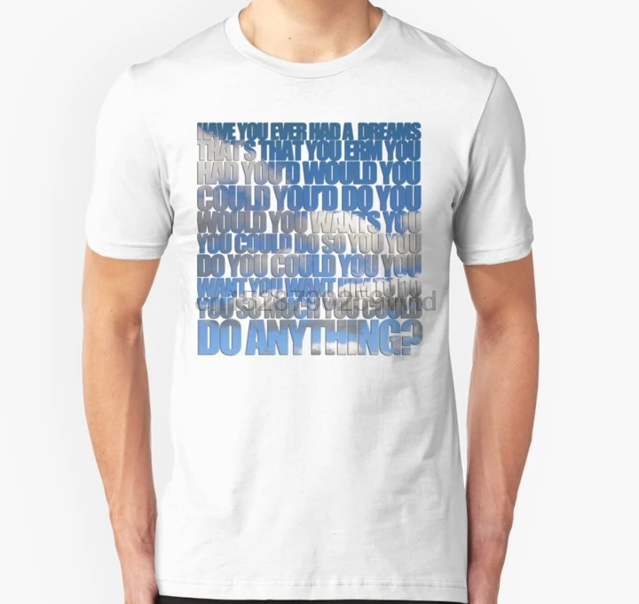 Мужская футболка Have you ever a dream like this Slim Fit T Shirt wo футболки Топ | одежда