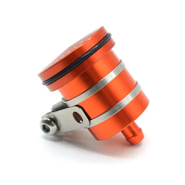 Motorcycle Brake Fluid Reservoir Rear Clutch Tank Oil Fluid Cup For kawasaki Z1000 Z800 Z750 ER-6N ninja300 250 ZX6r ZX9r ZX12r Orange