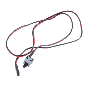 

20.5" Long Power Button Switch Cable for PC Switches Reset Computer