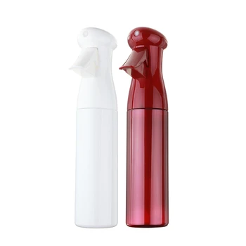 

2Pcs 250Ml Hair Beauty Mist Spray Water Bottle Sprayer Hairdressing Salon Barber Water Sprayer Tool - Red & White