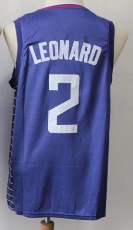 As photo Мужские майки Kawhi#2 Leonard Paul#13 - Цвет: As photo