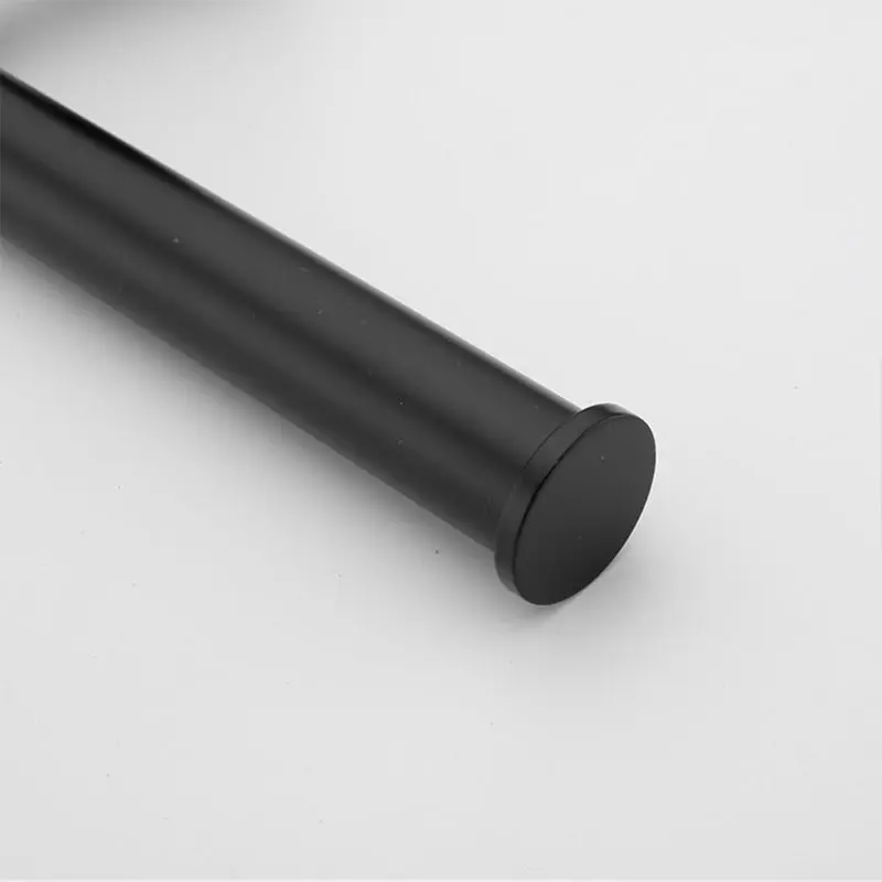 304 Stainless Steel Matte Black Tissue Paper Roll Holder Wall Mount