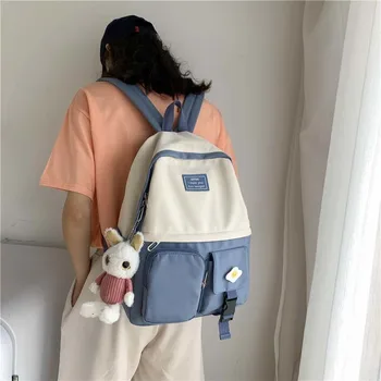 

Female Backpack Shopping Bag Backpack Student Bag Luxury Student Black Retro Teenage Backpacks For Girls Back Pack Schoolbag