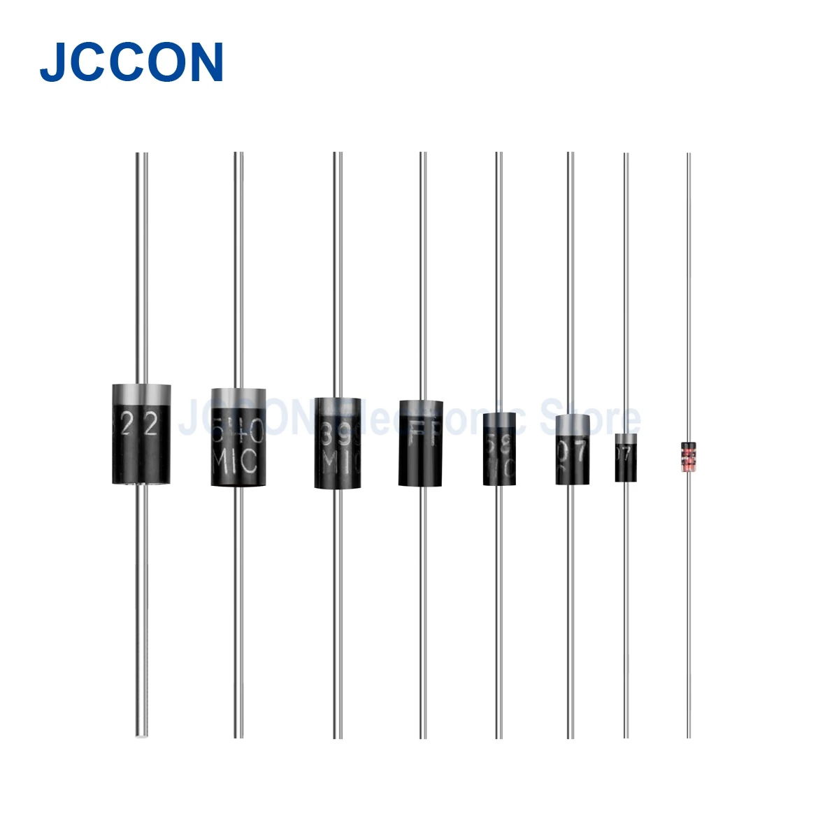 100Pcs DIP Diode Schnelle Schalt Schottky Diode Kit Set 1N4007 FR107 FR207 1N5819 1N5399 1N5408 1N5822 8 Werte – Detail 20