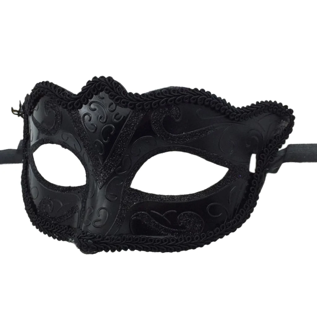 

1 Piece Masquerade Tiara Halloween Sexy Eye Mask for Women Men Fancy Dress Mardi Gras Carnival Dress Costume Party Supplies