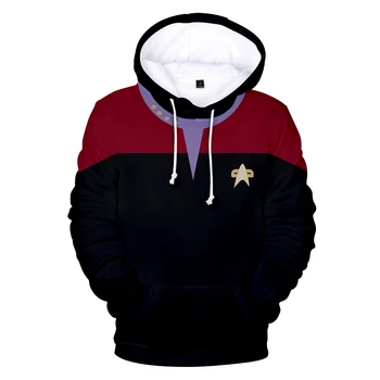 

Hot Sale Movie Star trek Hoodies 3D Sweatshirts Long Sleeve Clothes Star trek cosplay hoodies Plus Size Men/Women streetwear top
