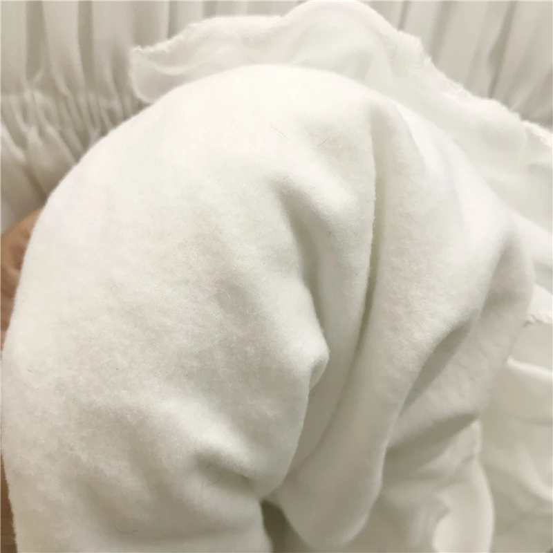 Толстая подкладка эластичная талия юбка Винтаж Осень Зима Ruched Женская юбка длинная Jupe Longue Falda Larga Gonne