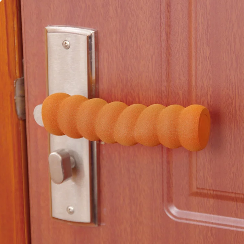 

Door Knob Covers Soft Foam Door Handle Knob Cover Protector Static-free Baby Safety Protective Doorknob Pads