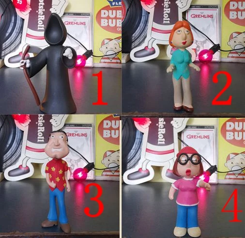 

Фигурки героев мультфильмов из ПВХ «Семейный парень»