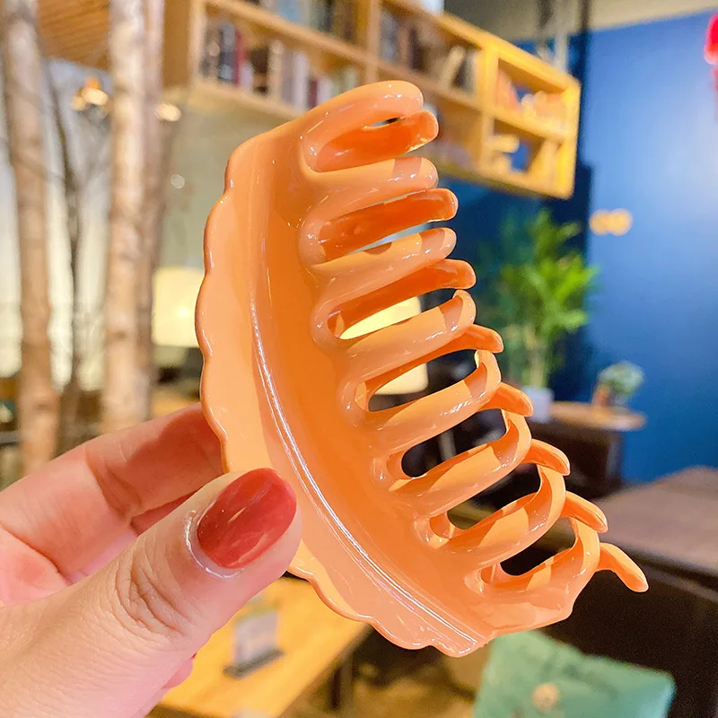 

New Big Claw Clips 4 Inch Jumbo Hair Clip Banana Nonslip Large Strong Hold For Thick Hair Women Girls French Design Accessories