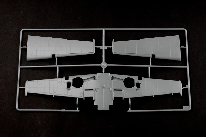 Trumpeter 02290 1/32 мессершмитт BF 109E-4/Trop-Scale модельный комплект