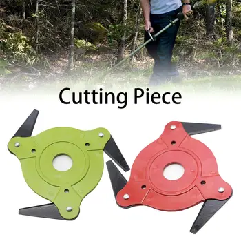 

Newest 3 Teeth Brush Cutter Blade Trimmer Metal Blades Trimmer Head 65Mn Garden Grass Trimmer Head For Lawn Mower