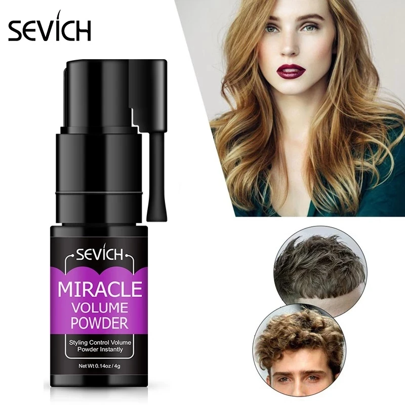 

Hair-Fluffy 360Â° Rotating Spray Fast-shaping Effective Oil Control Washing Bangs Hair Mattifying Powder Natural Styling 4g