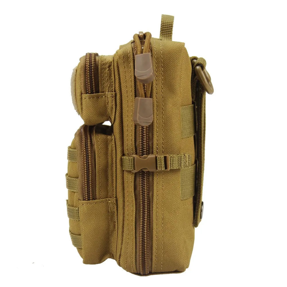 600D тактическая сумка на плечо Военный Рюкзак Molle Открытый Чехол для телефона EDC Универсальный аксессуар пакет охотничья поясная Сумка боевой
