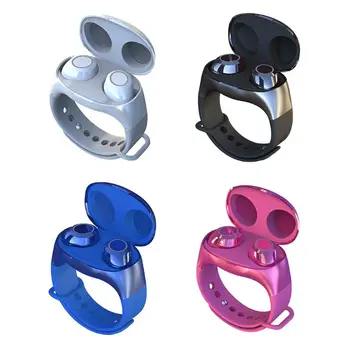 

Free shipping HM50 TWS 2In1 Bluetooth5.0 Wireless Headset Handsfree Earbuds Wristband Bracelet