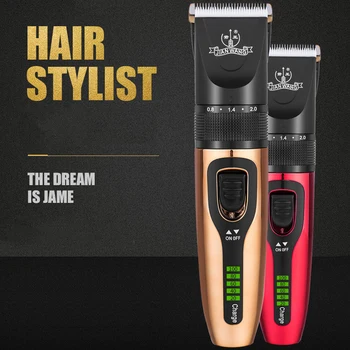 

2020 new professional hair clipper men beard hair trimmer cordless trimer electric hair cutting machine adjustable ceramic set