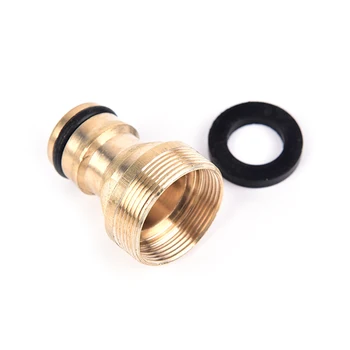 

Random Color Brass Faucets Standard Connector Washing Machine Gun Quick Connect Fitting Pipe Connections