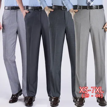 

Plus Size Men Casual Pants 29-44 Big Size Men Summer Business Suit Pants Spring Social Office Trousers Male Mens Slim Fit Pant