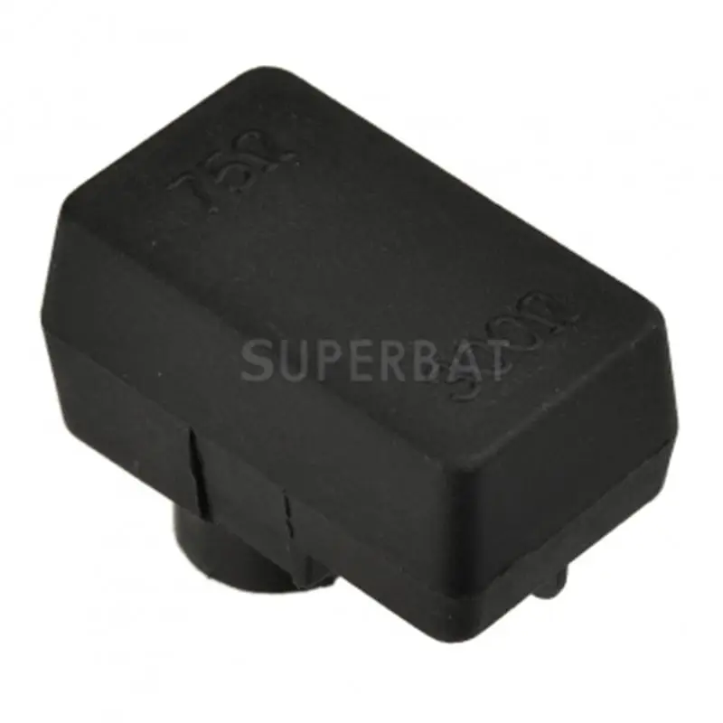 

Superbat 300 Ohm to 75 Ohm UHF VHF FM Matching Transformer Adapter F Type Male Coaxial Connector for Antenna Cable Wire