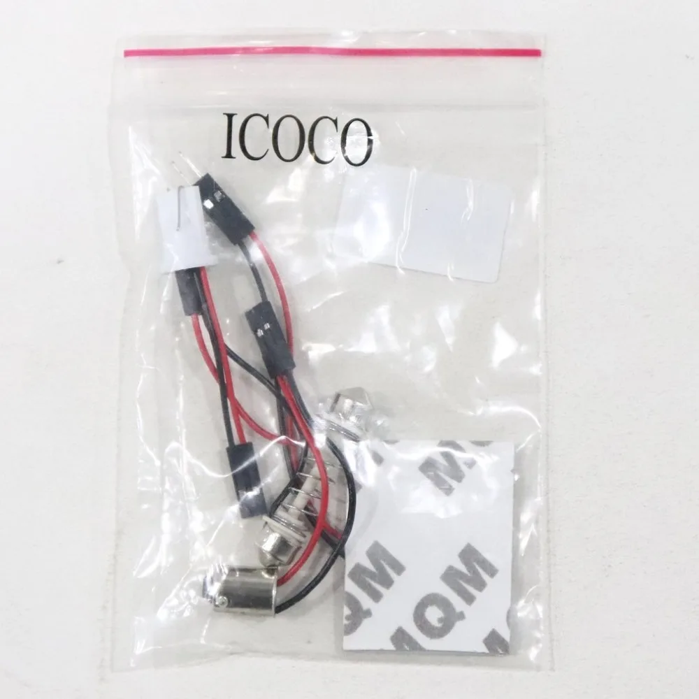 1 комплект DC 12V светодиодный панель для чтения T10 BA9S Foon 3 Адаптеры 24 SMD 5050 белый салон для автомобиля Купол свет plug& play