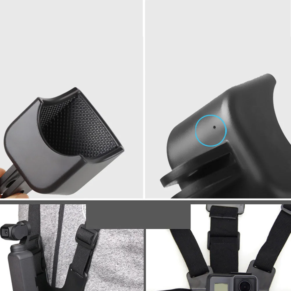 Нагрудный ремень Gimbal фиксированный открытый стабильный стенд для камеры Handsfree ремень Регулируемый ремешок Нескользящая головка адаптера для DJI OSMO Pocket