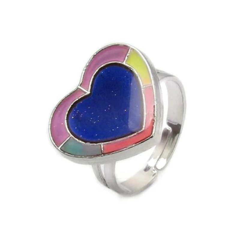 Anello Dell'umore A Forma Di Tartaruga - Cambia Colore Con La Temperatura, Regolabile, Regalo Divertente - Foto 4
