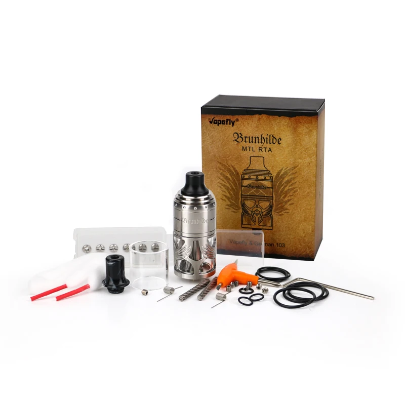  Vapefly Brunhilde MTL RTA 5ml Capacity E Cigarette Atomizer with 6 Levels Airflow Control Vape Vapo
