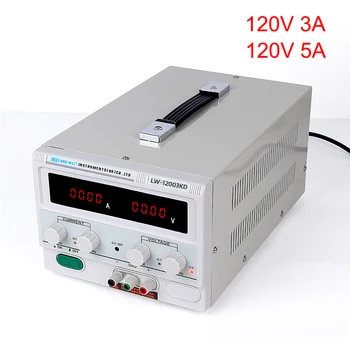

0-120V Dual LED display Lab power supply DC Adjustable power supplies laboratory switch bench source current regulator stabilize