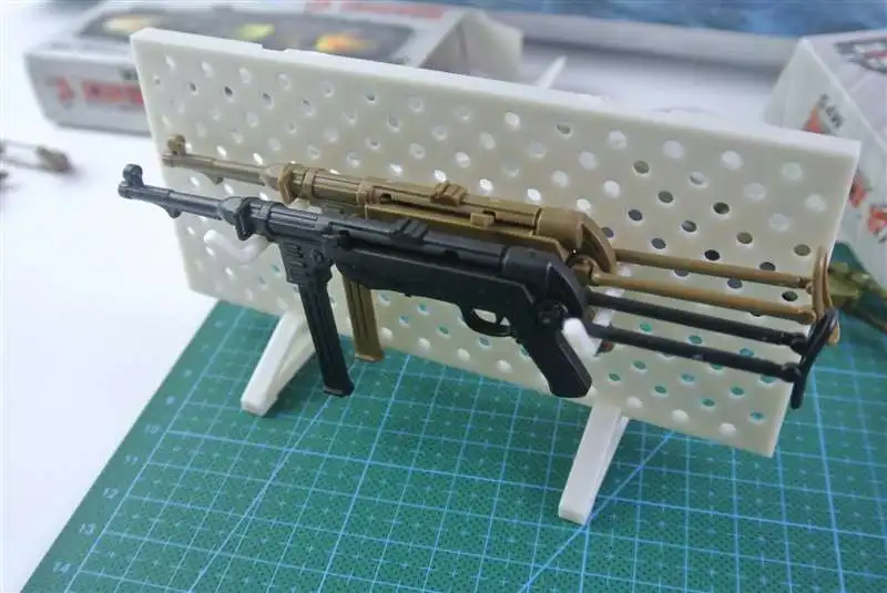 1:6 MP40 пистолет пулемет для второй мировой войны пластиковая Сборная модель