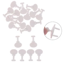 20pcs/lot Brazil Power Socket Outlet Plug Protective ABS Unlock Keys 2.2*1.8*0.4cm