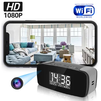 

WiFi IP Camera for Home Security HD 1080P Mini DVR IR Night Vision Motion Detection Hotspot and P2P Wireless Video View in Phone