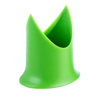 

Green Pepper Chili Tomato Coreless And Corer Safe & Durable Food-Grade Silicone Time-Saving Veggie Coring PP