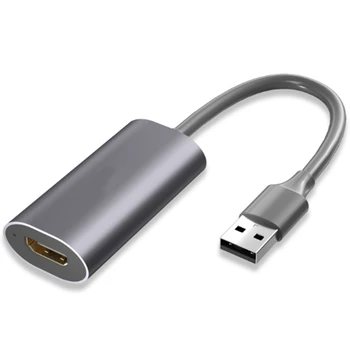 

1080P USB2.0 Acquisition Card HDMI HD Video Capture Card Game Video OBS Live Recording Box