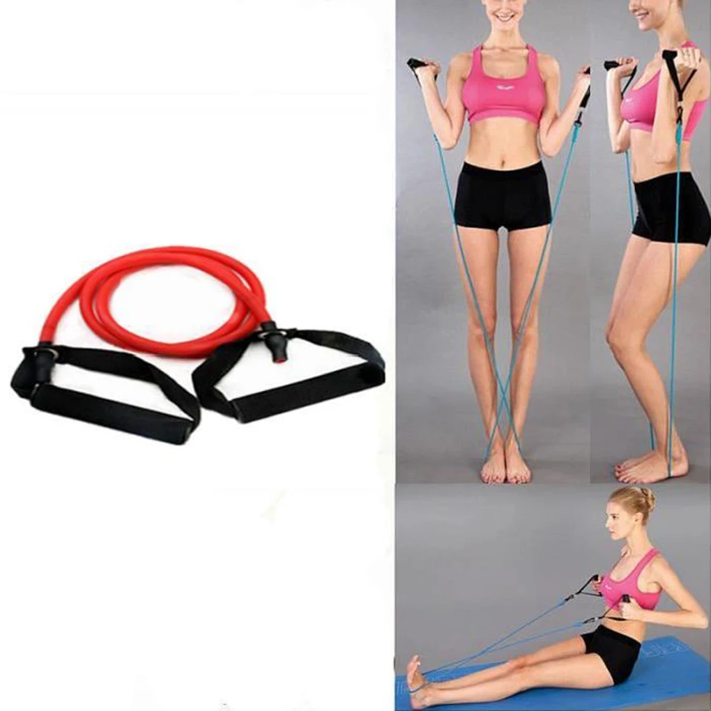 Yoga Tensile Pull Rope Fitness Resistance Bands Pilates Muscle Training Elastic Band Rope Workout Expander Tube