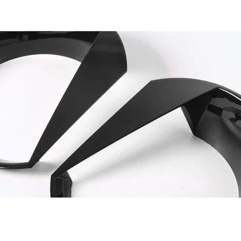 

Car Headlight Frame Auto Exterior Black Decor Cover Trim For Jeep Renegade 2015-2018