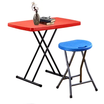 

Folding Table Simple Household Small Table And Chair Dining Table Learning Portable Outdoor Square Table