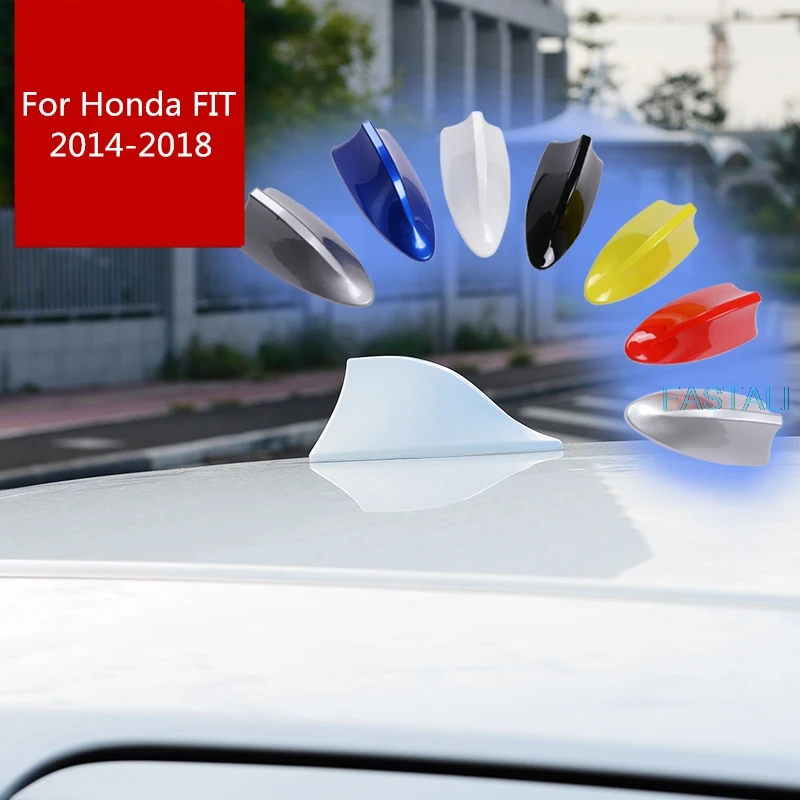 Для Honda FIT JAZZ-19 Антенна плавник акулы ABS приемная сигнальная антенна выделенная короткая антенна украшение автомобиля аксессуары