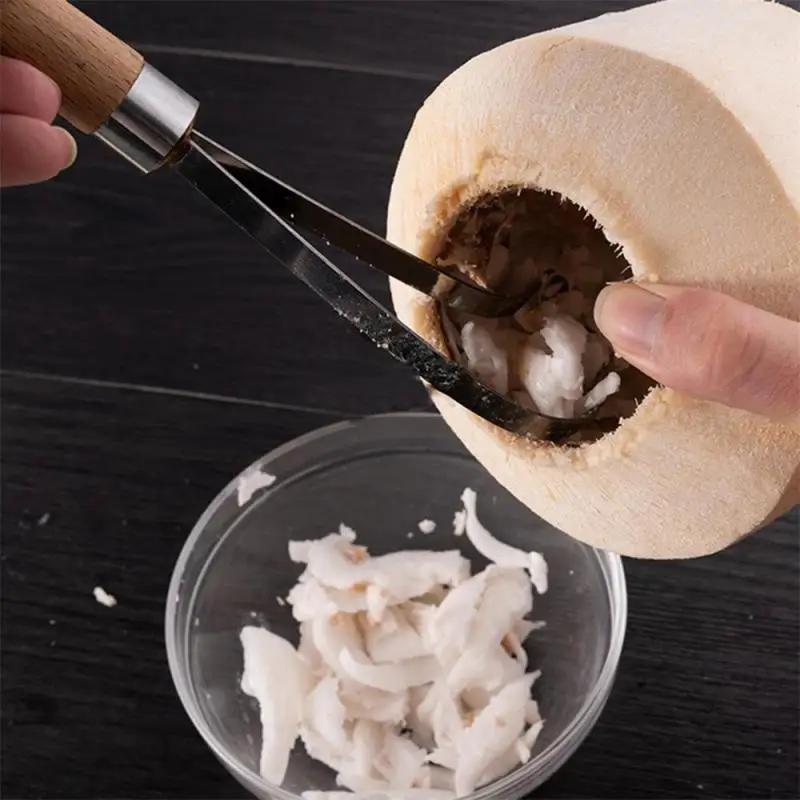 

Coconut Shaver Fruit Scale Peeler Coconut Planing Coconut Meat Planing Scraping Scales Kitchen Tools Coconut Shaving Tool