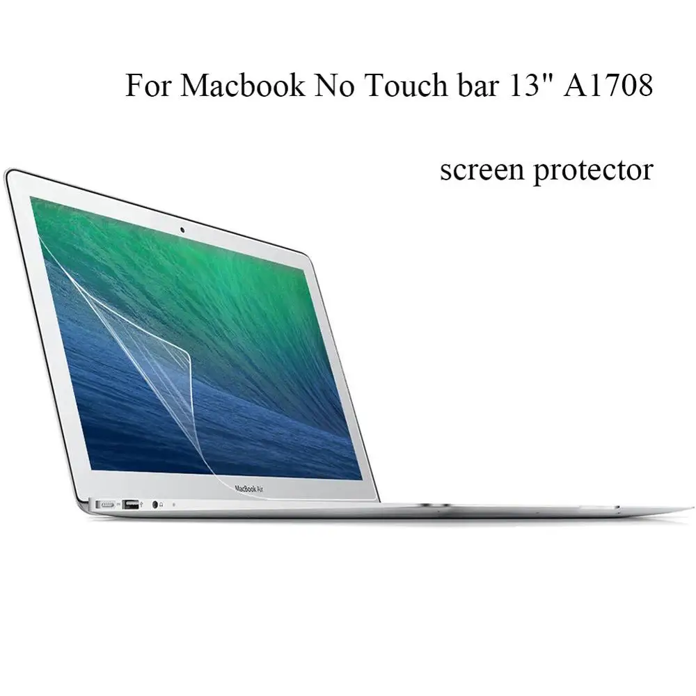 ПЭТ-экран протектор для MacBook Touch bar 1" A1706 15" A1707 Защитная пленка для экрана для MacBook без сенсорной панели 1" A1708 - Цвет: NoTouch bar 13 A1708