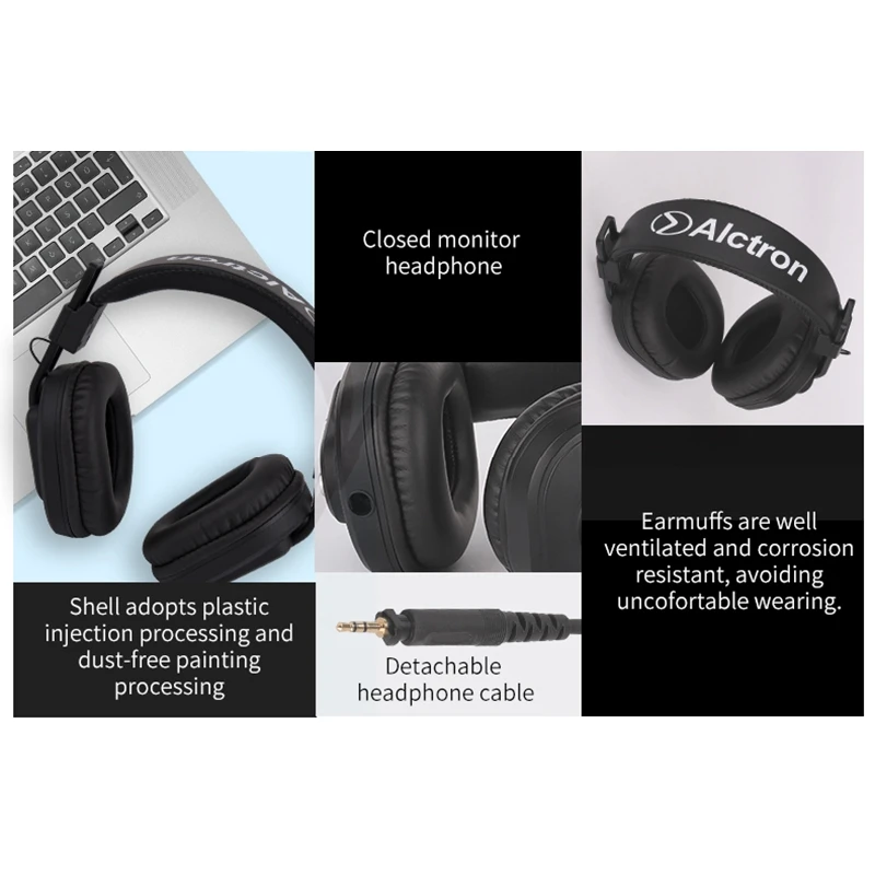 Alctron HE630 Monitor Headphone HIFI Head-Mounted